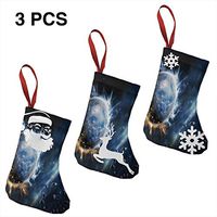 Christmas Stockings Decoration Space Galaxy Planets Unique for Funny Xmas Party