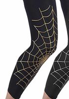 KXP Compression Fit Suppor Printed Long Neoprene Ultra Flex Knee Braces Soccer,Basketball,Running,Tennis,Volleyball yellow XL