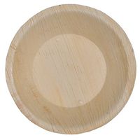 Green Atmos disposable 100 pack disposable plates 6 inch round tea dessert starter side plate biodegradable compostable and eco friendly productsproduct disposable palm leaf plates