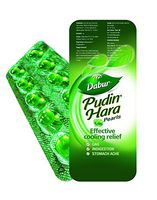 Dabur Pudin Hara Pearls - 10 Capsules - Pack of 6