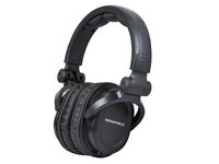 Monoprice Premium Hi-Fi Dj Style Over-The-Ear Pro Headphones with a Single-Button Inline Microphone/Controller