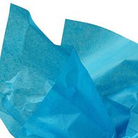 10ea - 20 X 26 Deep Turquoise Tissue Paper