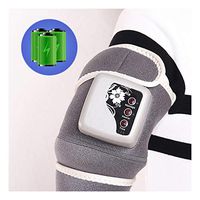 YOGANHJAT Heated Knee Brace Wrap Support, Rechargeable Electric Heating Pad Massage Heat Knee Wrap for Arthritis for Knee Joint Muscles Arthritis Injury Pain Relief for Men Women