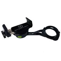 Universal Phone Bike Mount by MGF Products (fits any size smartphone in any case!) made of all Aluminum