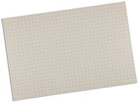 Rolyan Splinting Material Sheets, Polyform, White, 1/8" x 24" x 36", 1% Perforated, 2 Sheets