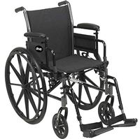 K3 Wheelchair Ltwt 18 w/DDA & S/A Footrests