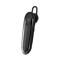 ZTY66 Bluetooth 5.0 Single Earphone D18 Wireless Sports Stereo Bass Car Driver Earbuds for Safety Car Driving,Car Bluetooth Headphones (Black)