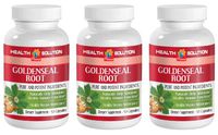 Goldenseal - GOLDENSEAL Root Extract - Cleanse The Body (3 Bottles)