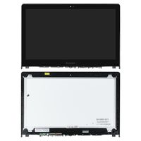 FirstLCD 15.6" FHD WUXGA LED Display Touch Digitizer LCD Screen Replacement Assembly Bezel for Lenovo Flex 3 15 1580 80R40011US