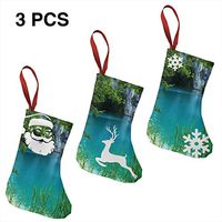 Christmas Stockings Gift Bag Turquoise Water Fantastic for Funny Xmas Party