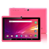 7 inch Tablet Google Android 8.1 Quad Core 1024x600 Dual Camera Wi-Fi Bluetooth 1GB/8GB Play Store Netfilix Skype 3D Game Supported GMS Certified(Pink)