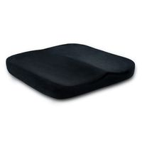 Bowake Memory Foam Seat Cushion for Office Chair, Car Seat and Wheelchair - Relieves Pain 15.7"x15.7"x2.7"