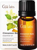 Gya Labs Cinnamon Bark Essential Oil - Health Booster for A Strong, Sore-Free Body (10ml) - 100% Pure Therapeutic Grade Aromatherapy Cinnamon Oil Essential Oils for Diffuser & Topical Use