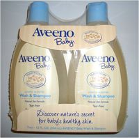Aveeno Baby Wash & Shampoo, 12-Ounce Bottle Pack of 2