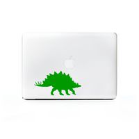 (2x) StickAny Laptop Series Stegosaurus Sticker for Macbook Pro, Chromebook, Surface Pro, and More (Green)