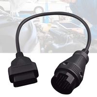 Shentesel Converter Adapter 16-Pin to 38-Pin OBD2 Car Diagnostic Cable for Mercedes Benz