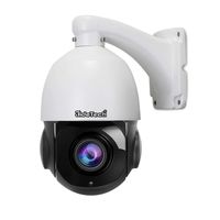 High Speed 5MP Smart 265 PTZ POE IP Security Dome Camera with 20X Optical Zoom Pan/Tilt and Two Way Audio Waterproof IR-Cut Night Vision Support SD Card for Indoor and Outdoor Security Surveillance