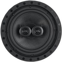 ArchiTech Kevlar 8 In. Single Point Stereo In-Wall/Ceiling Frameless Speaker, 2-Way (Single)