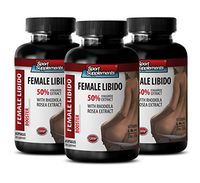 Sex Drive Booster for Women - Female LIBIDO Booster - Dietary Supplement - rhodiola rosea max Strength - 3 Bottles 180 Capsules