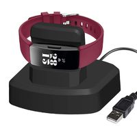 Aresh Compatible with Fitbit Inspire HR Charger, with 3(ft) USB Cable Charger Stand Dock Station for Fitbit Inspire HR/Fitbit Inspire Fitness Tracker