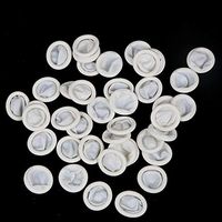 enForten 260pcs Natural Disposable Medium Latex Rubber Finger Cots Finger Protectors