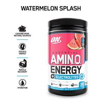 Optimum Nutrition Amino Energy + Electrolytes, Watermelon Splash, 30 Servings