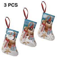 Christmas Stockings Suits Tropical Christmas Beach Personalized for Funny Xmas Party