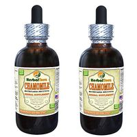 Chamomile (Matricaria Recutita) Tincture, Organic Dried Flowers Liquid Extract (Brand Name: HerbalTerra, Proudly Made in USA) 2x2 fl.oz (2x60 ml)