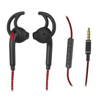 Wired Earbuds, in-Ear Wired Earbuds Running Headphones Stereo Earbuds Earphones with Microphone and Volume Control for Workout Sports Jogging Gym