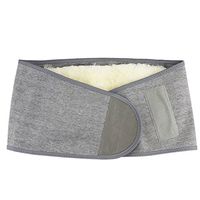 Women Men Lower Back Warming Belt Waist Warmer Lumbar Support Belt
