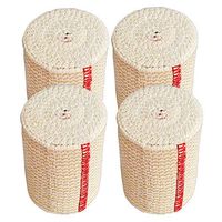 GT Cotton Elastic Bandage w/Hook and Loop Closure on Both Ends, 3" Width - 4 Pack