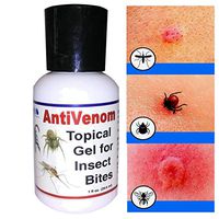 Insect Bites Mosquito Spiders Snakes Ants Anti-Venom Silicate ALKAVITA Topical Gel 1 oz University Certified