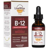 Liquid B12 Vitamin Sublingual – All-Natural Liquid Vitamin Vegan B12 Drops – Non-GMO Adenosylcobalamin Methylcobalamin B12 Supplement – Boost Your Immune System, Metabolism, Energy and Focus!
