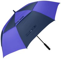 G4Free Golf Umbrella Extra Large 54 Inch Windproof Oversize Automatic Double Canopy Vented Waterproof Stick Umbrellas (Dark Blue/Sapphire)