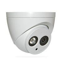 4MP Outdoor PoE IP Camera IPC-HDW4433C-A 3.6mm, Dome Security Camera with Audio, Built-in Mic, IR 50m Night Vision, Smart H.265 WDR, ONVIF, IP67