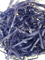 Dark Navy Blue Gift Basket Shred Shredded Tissue Paper Filler Display Bedding (2 oz Bag)