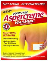 Aspercreme Warming Patch, 5 Count (Pack of 2)