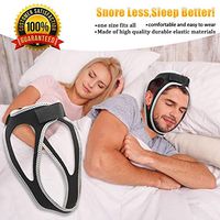 Anti Snoring Snore Chin Strap Large, Snore Stopper Chin Strap, Anti Snore Snoring Chin Strap Devices for Men Women Kids, Anti My Snoring Snore Solution, Resmed Cpap Supplies Chin Straps