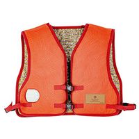 Healthyline Far Infrared Heated Vest - Shoulder and Back Pain Relief – Hot Amethyst Stone Sauna Pad – Electric Auto Shut Off - 36" x 22"