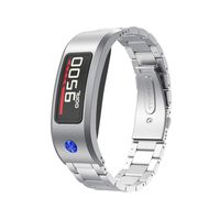 Stainless Steel Replacement Bands Compatible with Garmin Vivofit 2 Watch,Homsta Watch Strap Metal Butterfly Buckle Bracelets Wristbands Accessories for Women Men