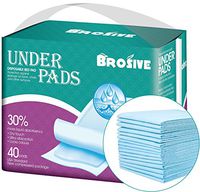 Disposable Incontinence Bed Pads,Leak-Proof Breathable Disposable Underpads for Adults, Children and Pets,Hospital 1500ml High Absorbency Disposable Waterproof Bed Pads (36Lx23W,40Pads)