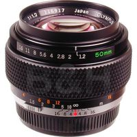 Olympus Normal Zuiko 50mm f/1.2 Manual Focus Lens for OM-Series Cameras