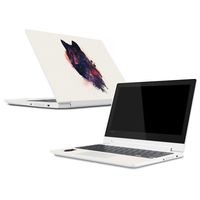 Mightyskins Skin Compatible with Lenovo Chromebook C330 (2018) - Universal Wolf | Protective, Durable, and Unique Vinyl Decal Wrap Cover | Easy to Apply, Remove, and Change Styles | Made in The USA