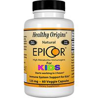 Healthy Origins EpiCor for Kids 125 mg, 60 Veggie Caps
