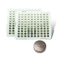 lr44 Button Battery ag13 sr44 1154 200pcs for Watches Lights Controllers thermometers