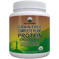 Organic Paleo Grain Free Plant Based Protein Powder. Complete Raw Organic Vegan Protein Powder. Amazing Amino Acid Profile and Less Than 1g of Sugar. Hemp Protein Powder, Pea Protein Powder Chocolate