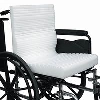 Blue Chip Medical Amara ONE Piece One Piece WheelchairSeat & Back Cushion AMR-COMBO-16 with Cover and Safety Strap