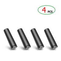 NKTECH NK-761G Mini SMA-Male Antenna 1.8" 8W VHF UHF 144/430MHz for TYT MD-UV380 MD-UV390 MD-380 MD-390 GPS TH-UV3R TH-UV8000E TH-UV8000D YAESU VX-6R WOUXUN Kenwood Retevis RT82 RT3 GD-77S (4 Pack)