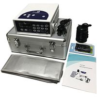 Zinger Ionic Foot Bath Detox Machine System, Chi Aqua Ionic Ion Foot Detox Bath Cleanse Machine with 1 Far Infrared+ 1 Detox Arrays+1 Wrist Strap+1 Power Cord+ Waist Belt+1 Travel Case