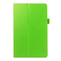 Iusun For Samsung Galaxy Tab E T560/T561 9.6inch Tablet Thinnest and Lightest Leather Cover Case +Tocuh Pen (Green)